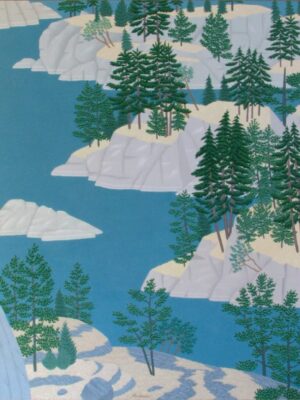 Coast near Sechelt — 65" x 40"