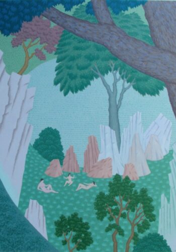 Idyll II - 54" x 47" - 2009