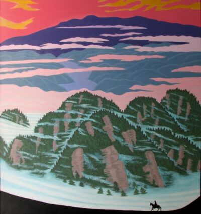 Looking Eastward — 78" x 68"