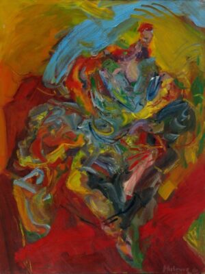 Man Against Red —53 x 40 - 1960