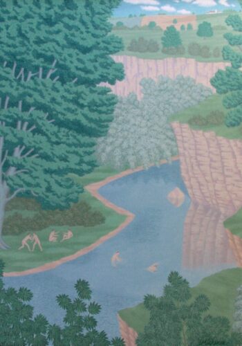 Swimming Hole - 50 x 44